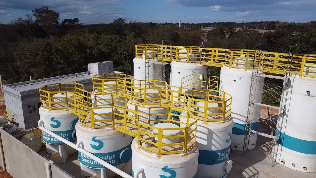 Sistema de Tratamento de Esgoto